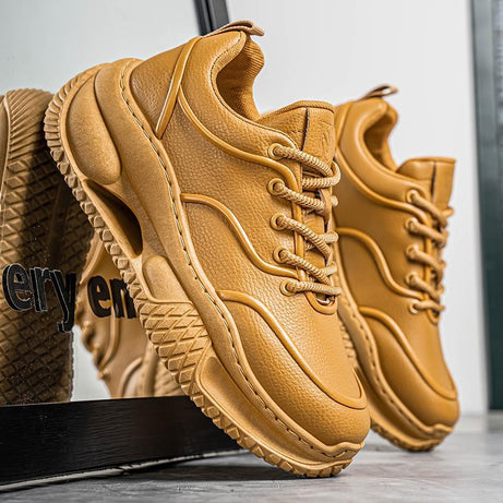 Men's Leather Trendy Comfortable Casual Shoes