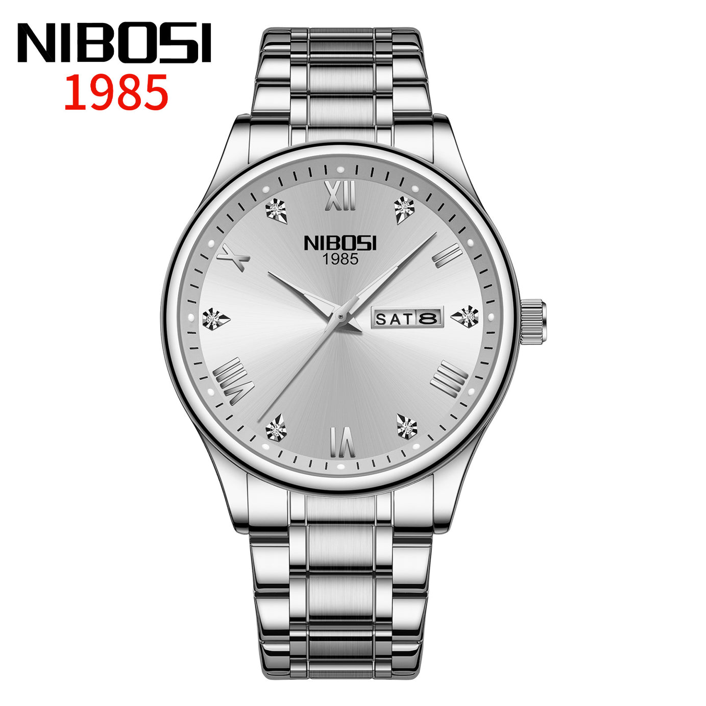 Men's Waterproof Steel Belt Watch