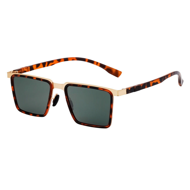 Women's Small Frame Retro Box Sunglasses