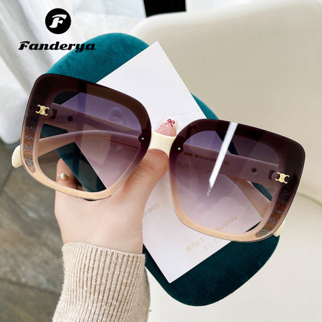 Women's Large Frame UV-proof Sunglasses