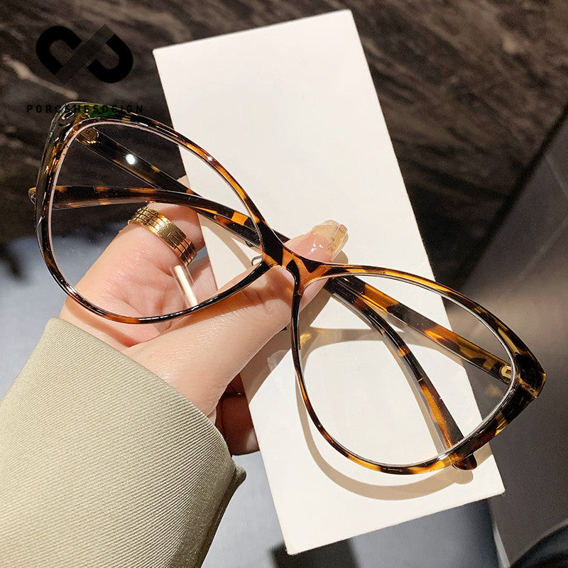 Women's Large Frame Cat Eye Retro Sunglasses