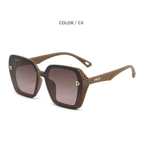 Women's Big Frame Anti-Ultraviolet Sunglasses