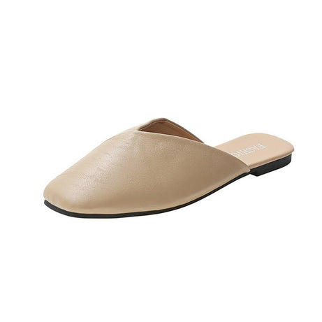 Women's Shoes Summer Korean Square Cool Slippers