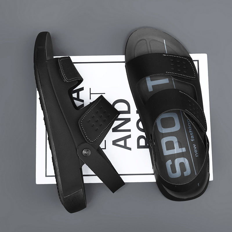 Men's Leather Trendy Casual Sandals