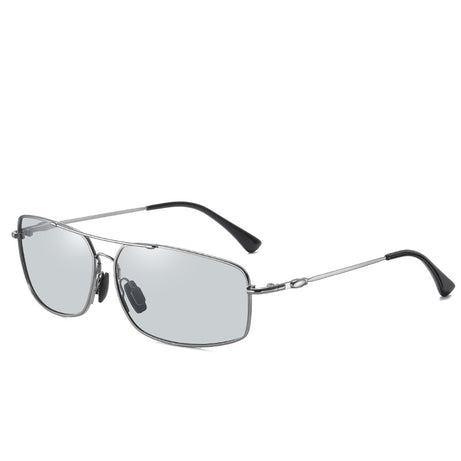 Men's Polarized Metal Color-changing Sunglasses