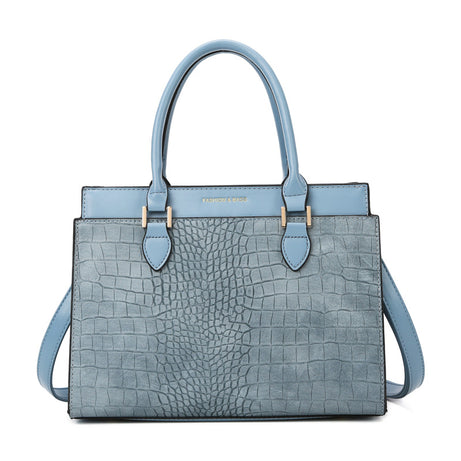 Women's Leather Trendy Shoulder HandBag