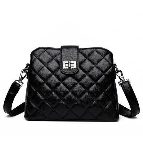 Women's Leather Versatile Crossbody Shoulder Bag