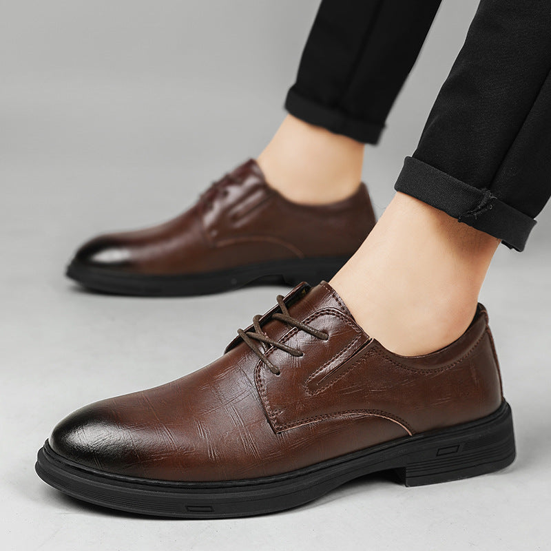 Men's Leather Fashion Trend Formal Shoes