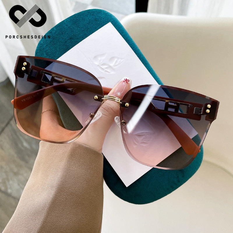 Women's Borderless Elegant UV Sunglasses