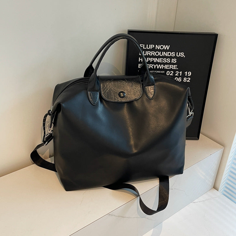 Women's Leather Large Capacity Handbag