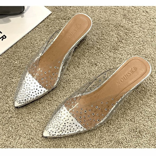 Women's Pointed Medium Heel  Shoes