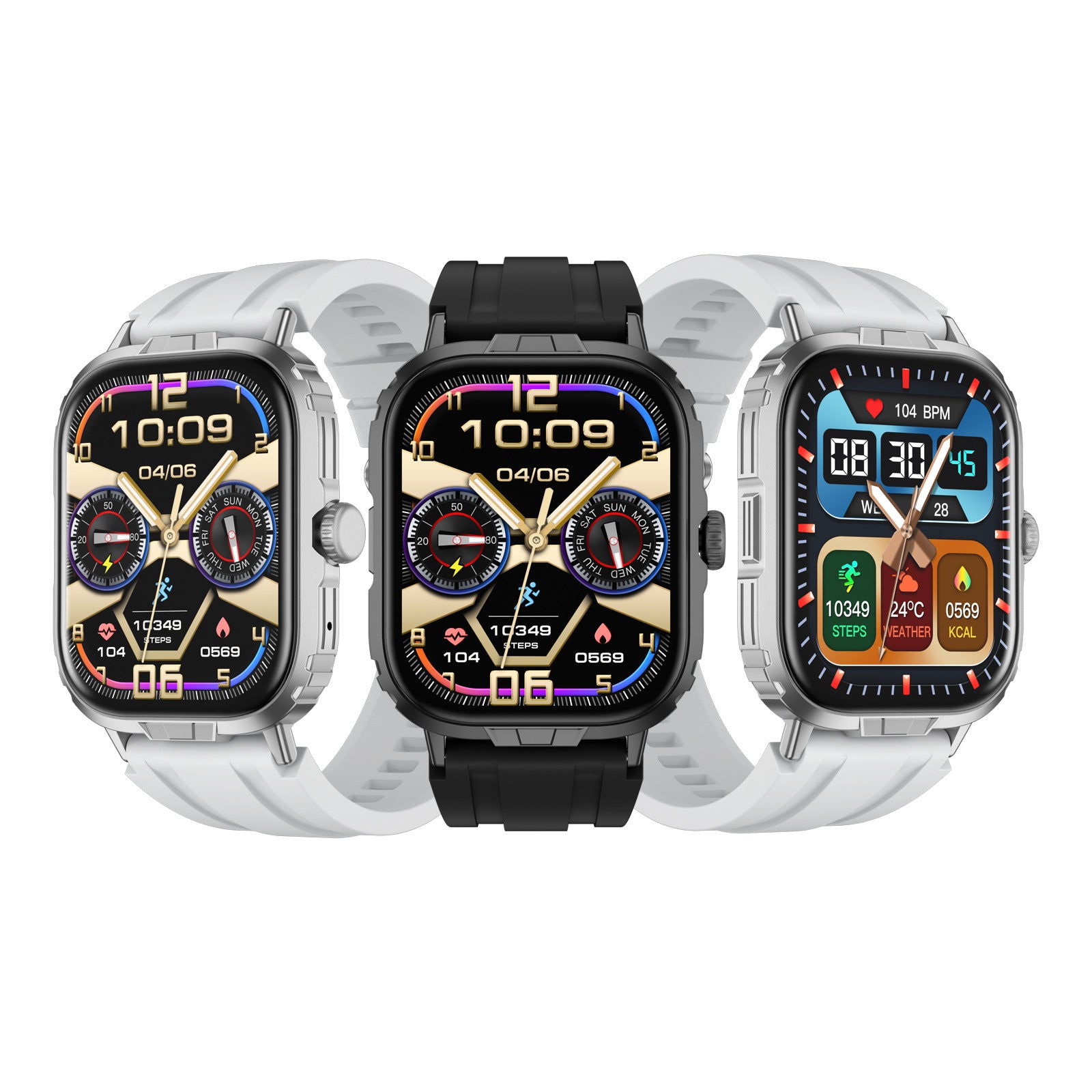 Outdoor M106 Bluetooth Call IP68 Smart Watch