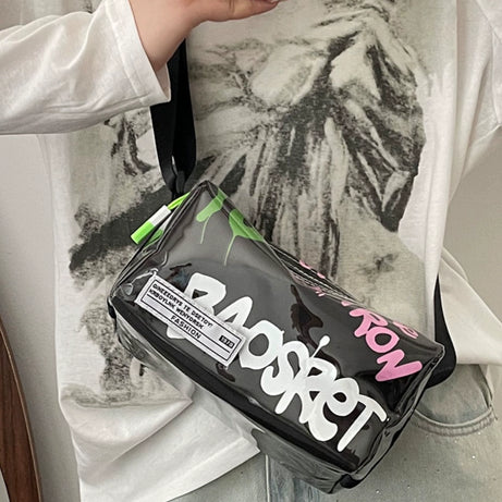 Women's Trendy Versatile Glossy Crossbody Bag