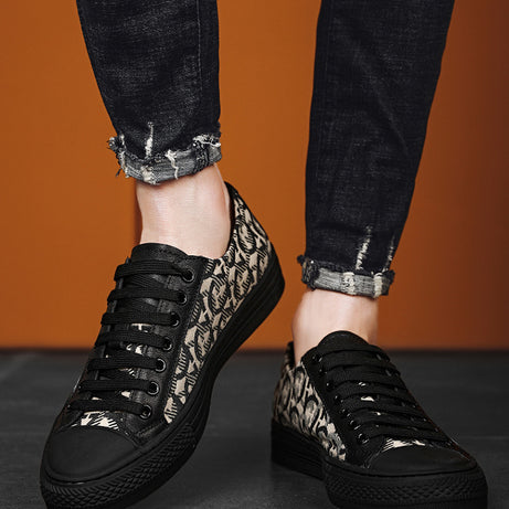 Men's Low-Top Canvas Casual Shoes (In Stock)