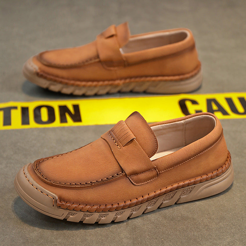 Men's Foreign Trade Business Casual Leather Shoes