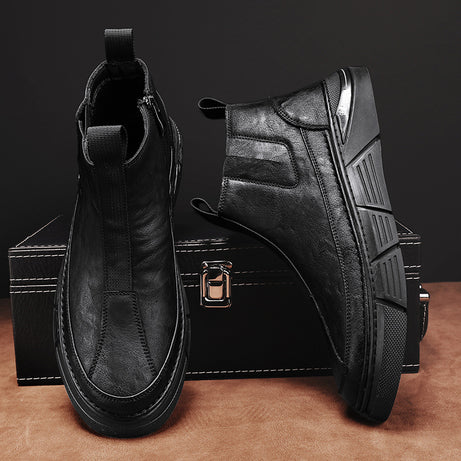 Men's British Style Martin Boots Fashion Trend Shoes