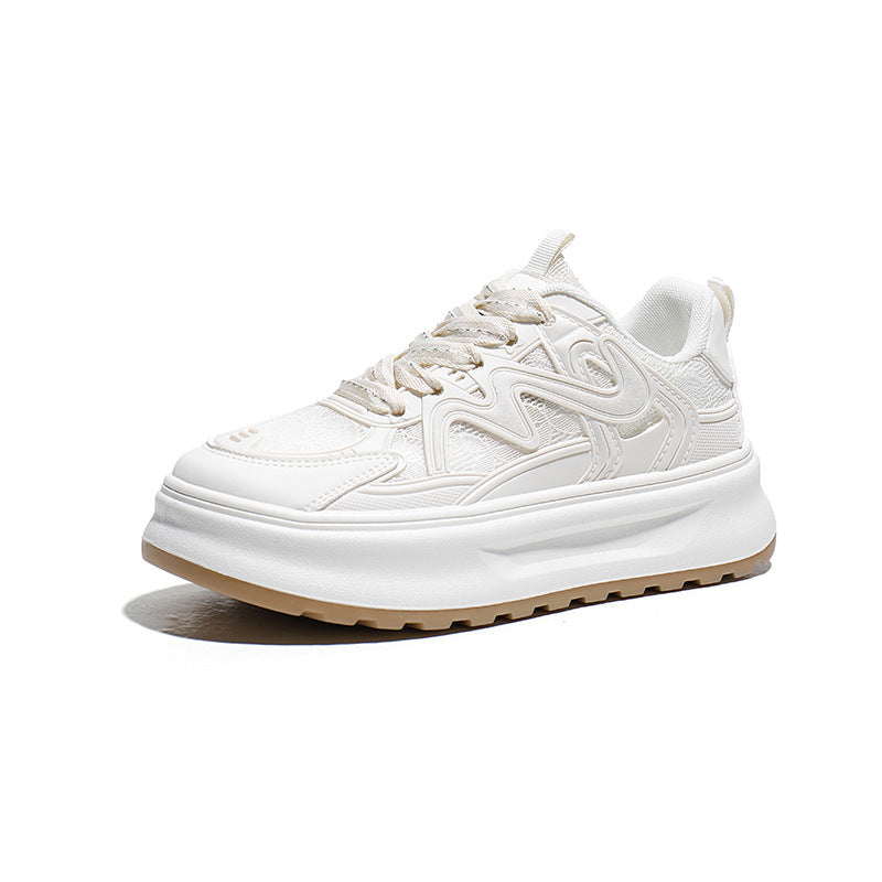 Women's Breathable Platform Trendy Sneakers