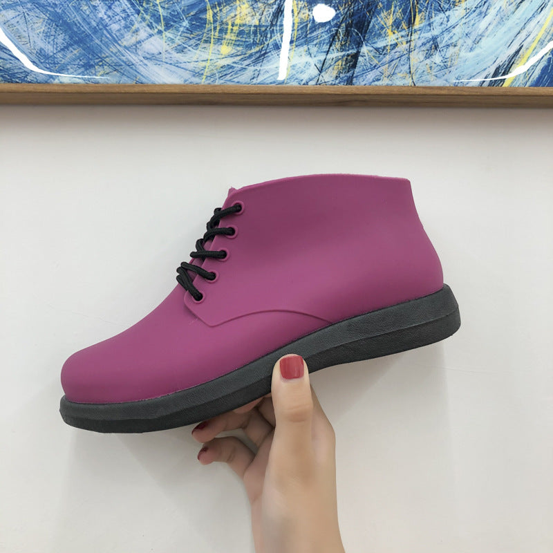 Women's Fashion Outer Wear Rubber Shoes