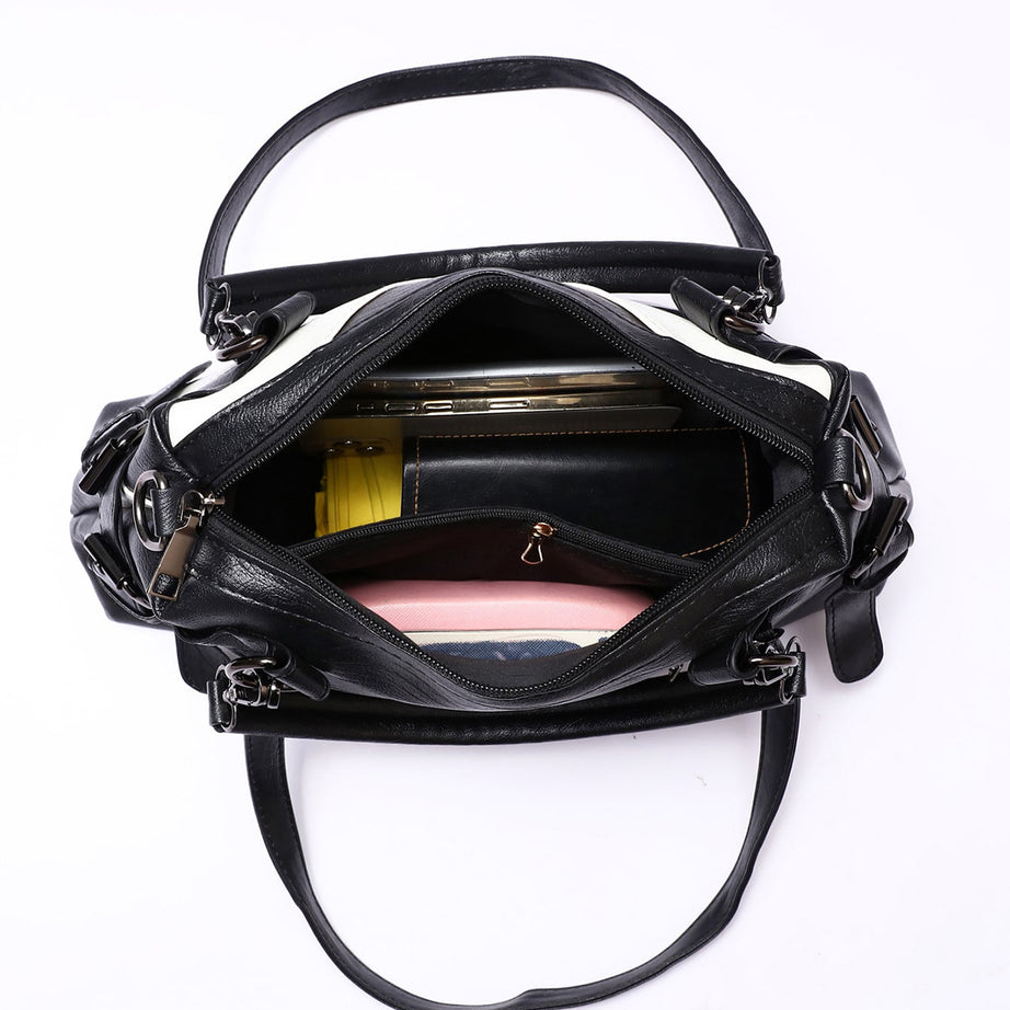 Women's Soft Leather Large Capacity Shoulder Bag