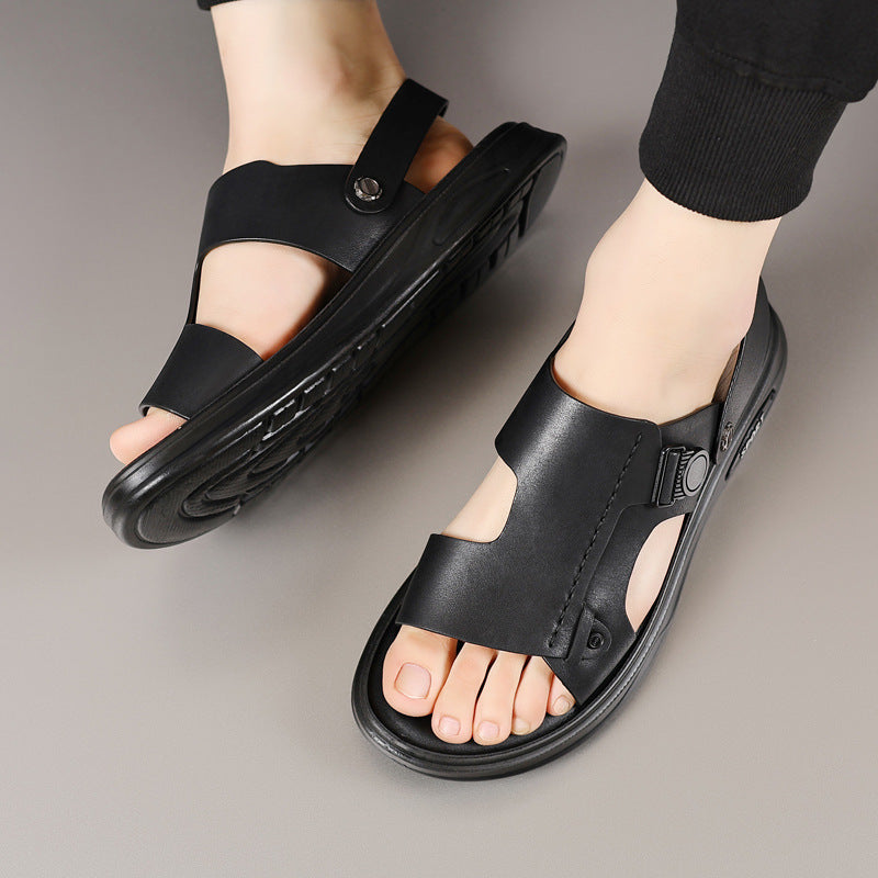 Men's Genuine Leather Outdoor Sandals