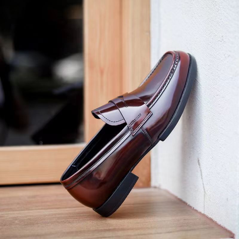 Men's Leather High-end Loafers Casual Shoes