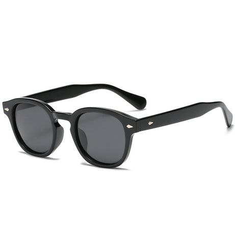Women's Decorative glass Semi Round Sunglasses