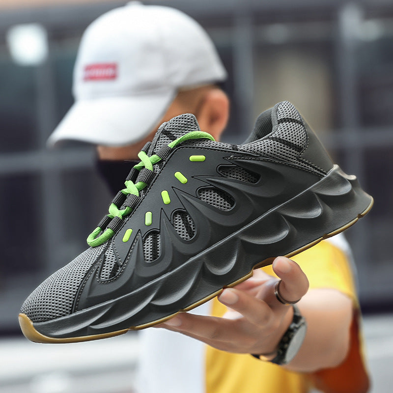 Men's Thick-soled Breathable Mesh Shoes