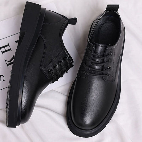 Men's British Style Casual Business Leather Shoes