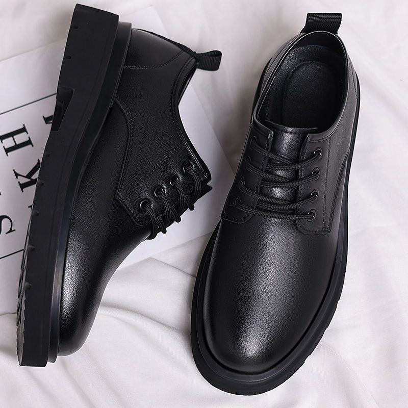 Men's British Style Casual Business Leather Shoes
