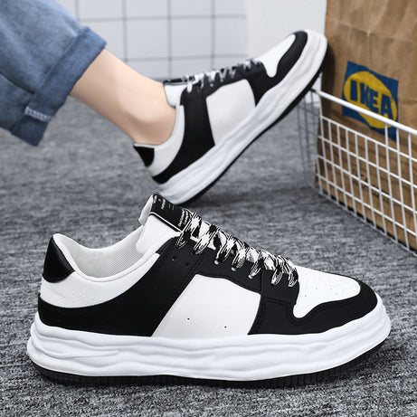 Men's Breathable Low-top Lace-up Shoes