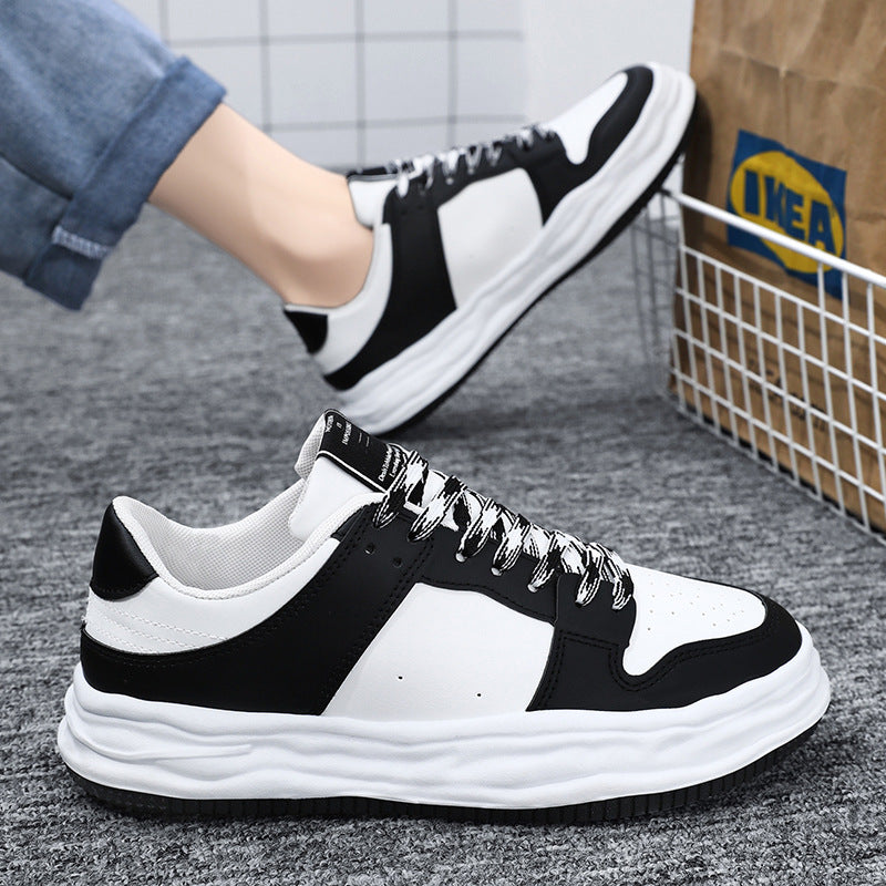 Men's Breathable Low-top Lace-up Shoes
