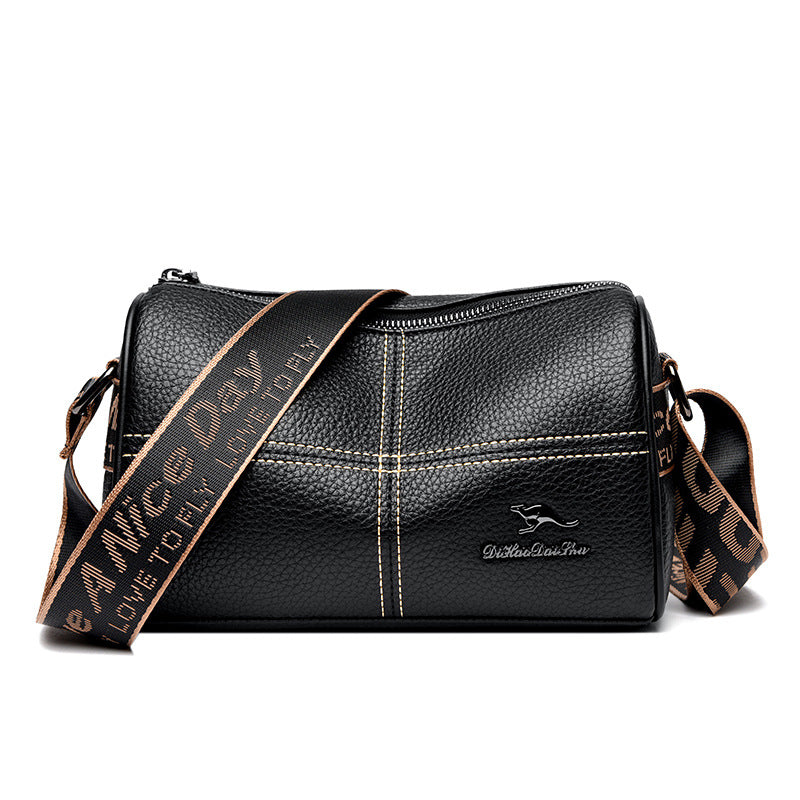 Women's Leather Portable Shoulder Bag