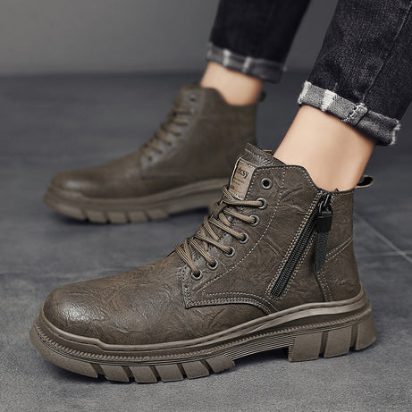Men's Fashion Trend Martin Boots