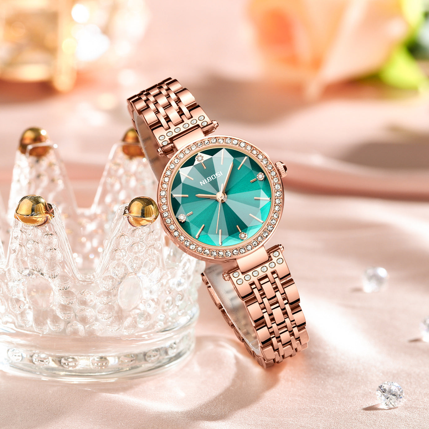 Women's Diamond-shaped Small Watch
