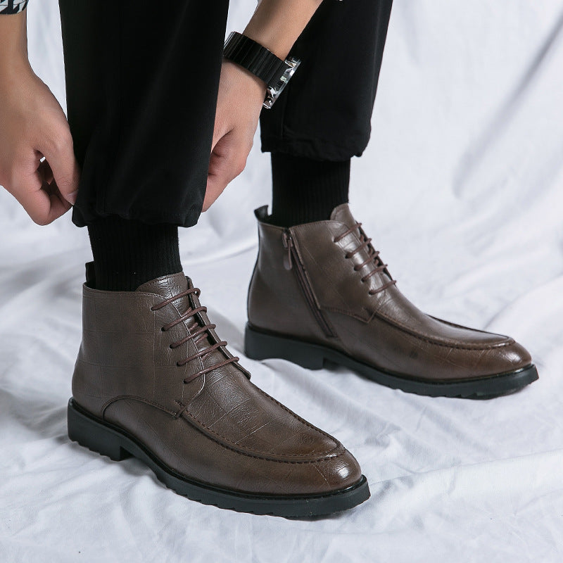 Men's Leather Outdoor Martin Boots