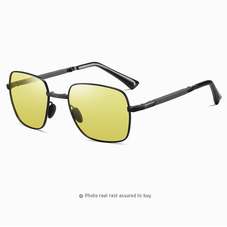 Men's Folding Polarized Fashion Night Vision Sunglasses
