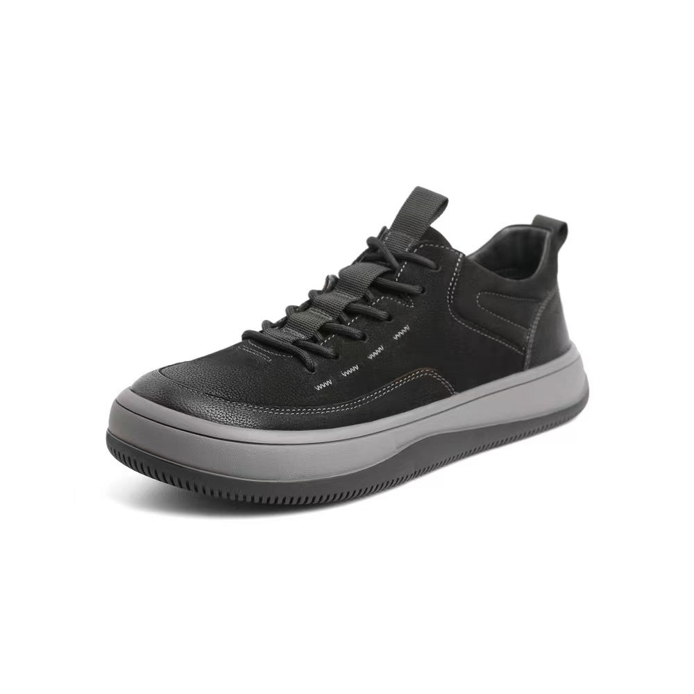 Men's Leather Comfortable Versatile Casual Shoes