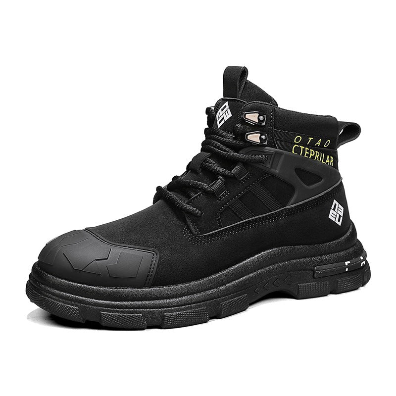 Men's British Style Martin Boots High-Top Trendy Shoes