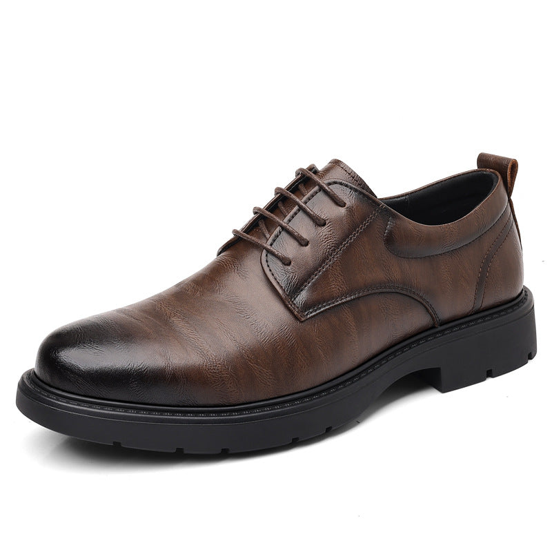 Men's Leather Fashion British Style Casual Shoes