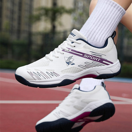 Men's Breathable Lightweight Badminton Sports Shoes (In Stock)