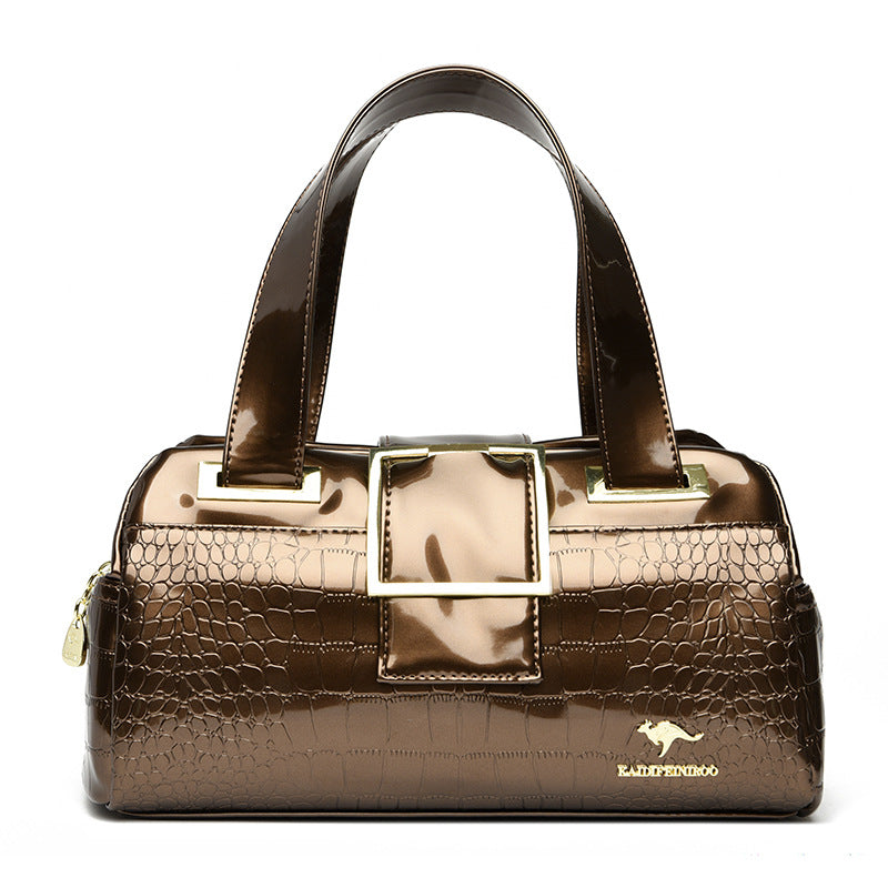 Women's Cross-Border Multi-Layer Leather Handbags