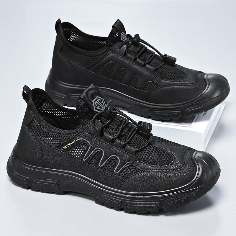 Men's Hollow Breathable Outdoor Hiking Shoes