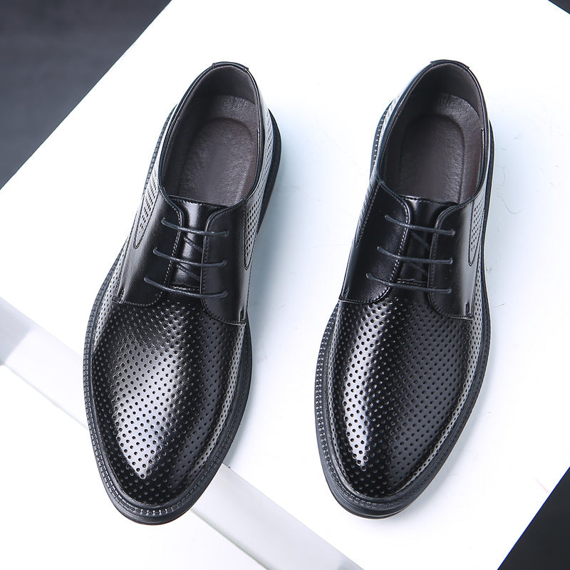 Men's Leather British Style Casual Shoes
