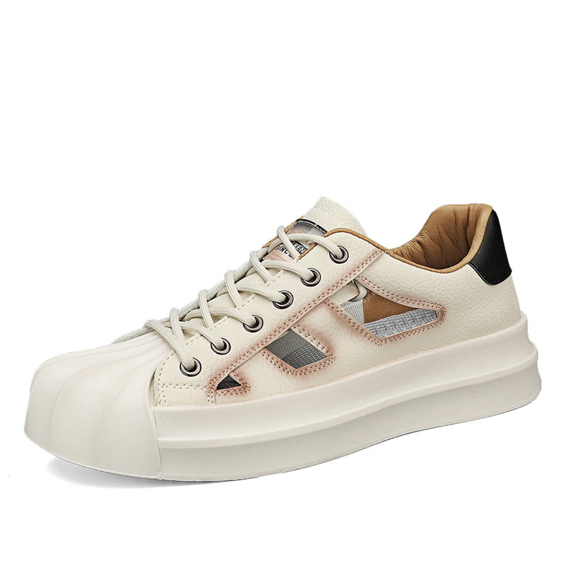 Men's Fashion Trend Shell Head Board Shoes