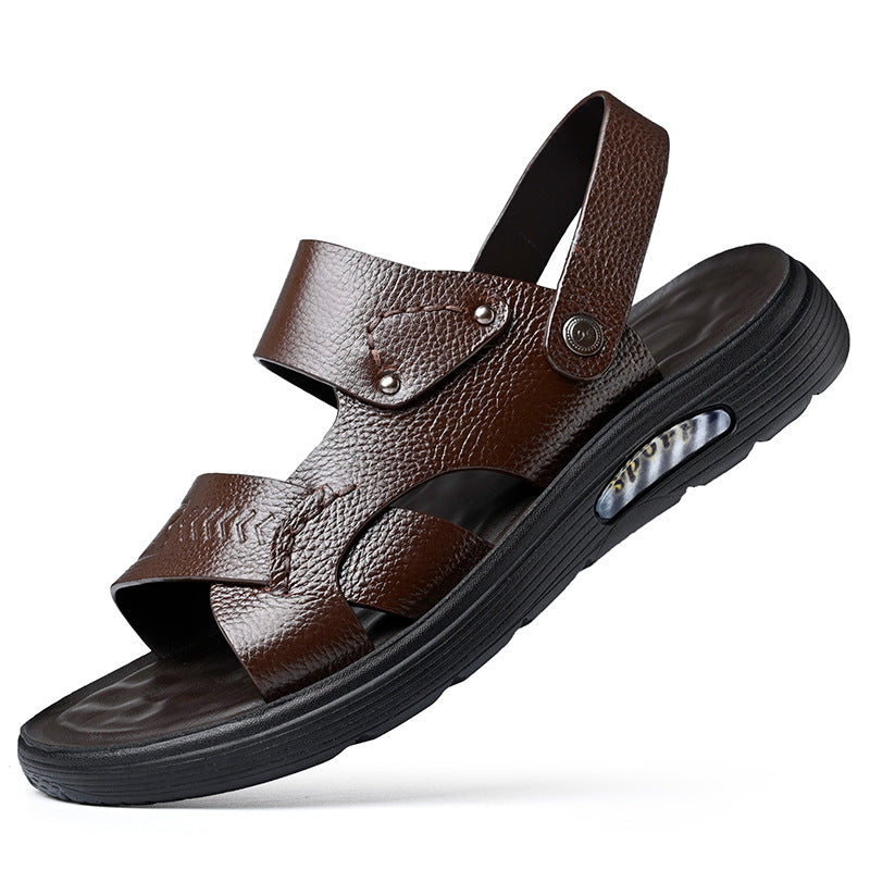 Men's Leather Breathable Cool Sandals