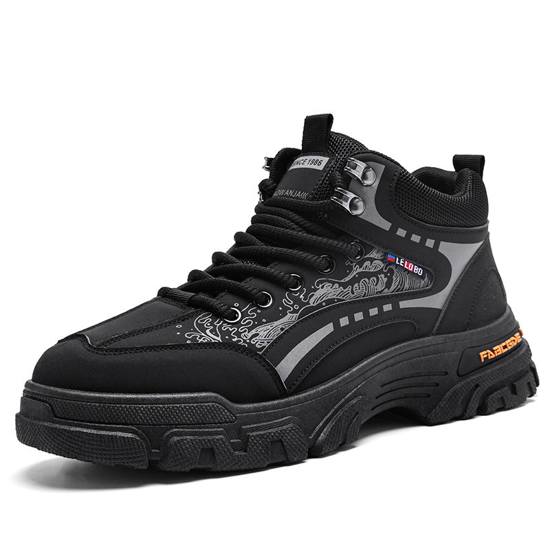 Men's Outdoor High-Top Thick-Soled Martin Boots shoes