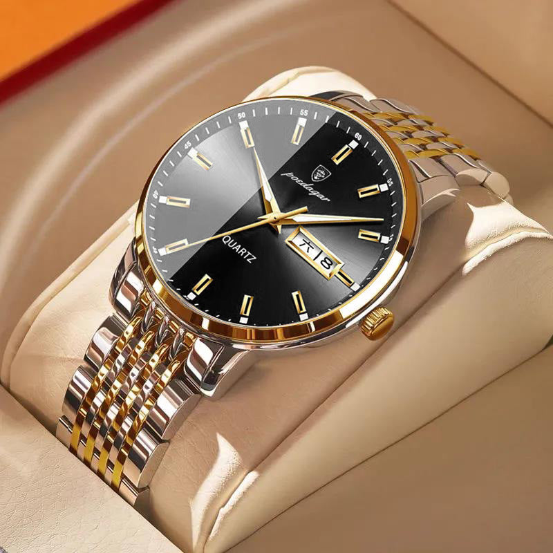 Men's Waterproof Ultra-thin Quartz Watch