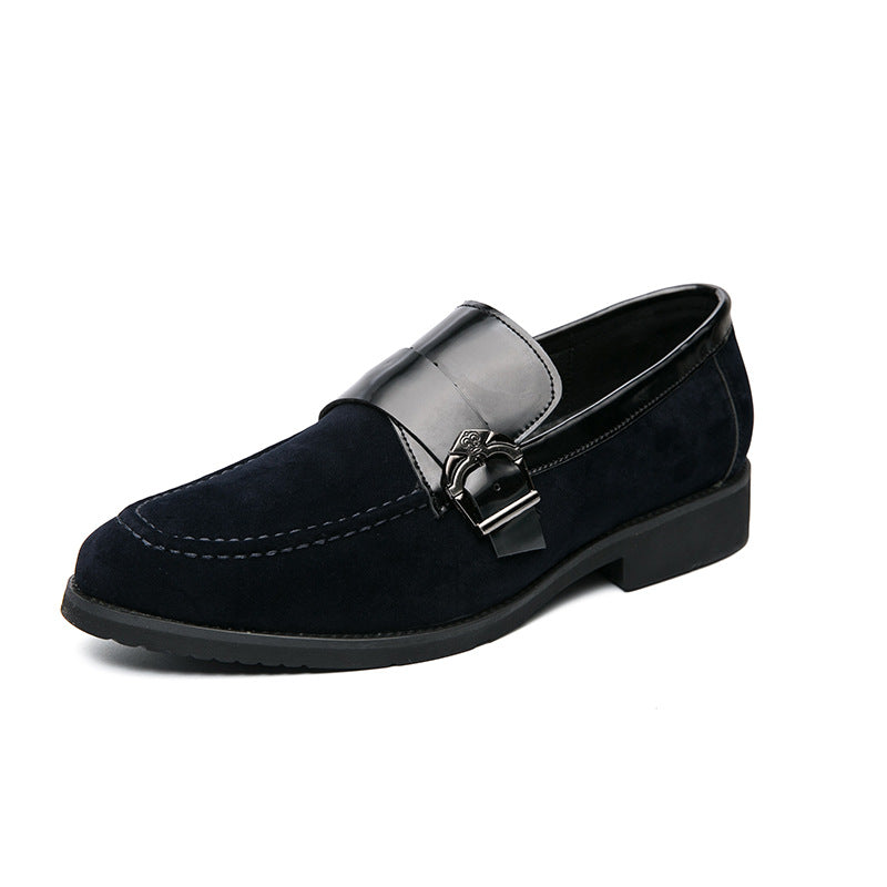 Men's Lazy Loafers Trendy Leather Shoes