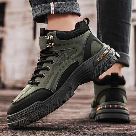 Men's Outdoor High-Top Thick-Soled Martin Boots shoes