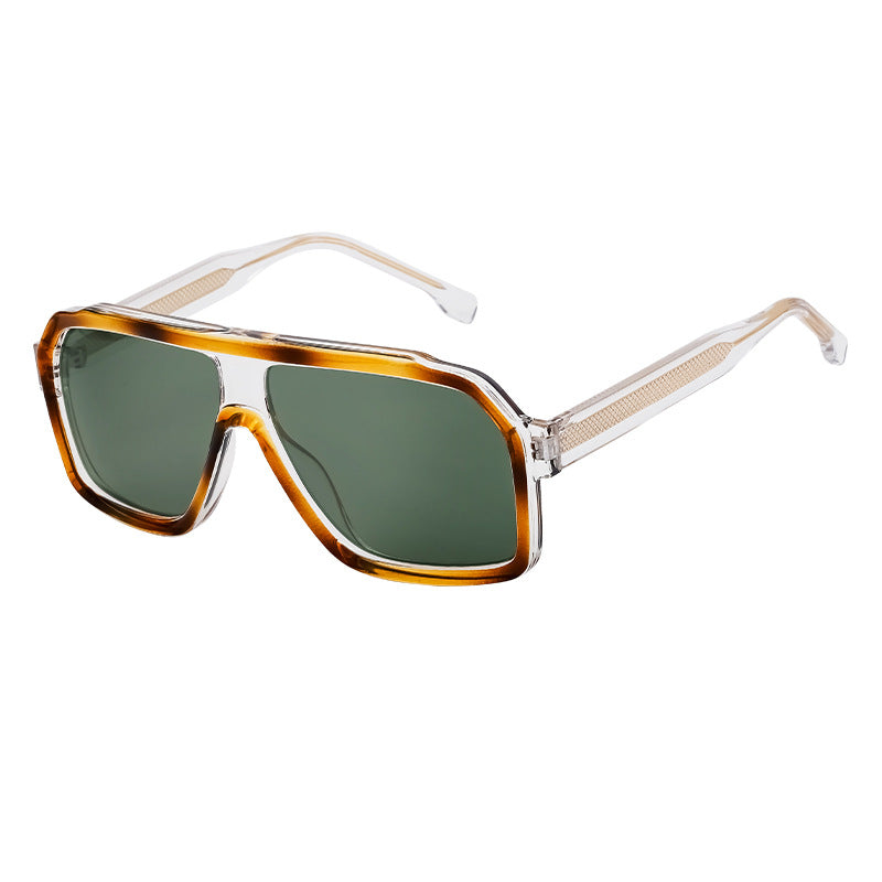 Men's Fashion Small Frame Square Sunglasses